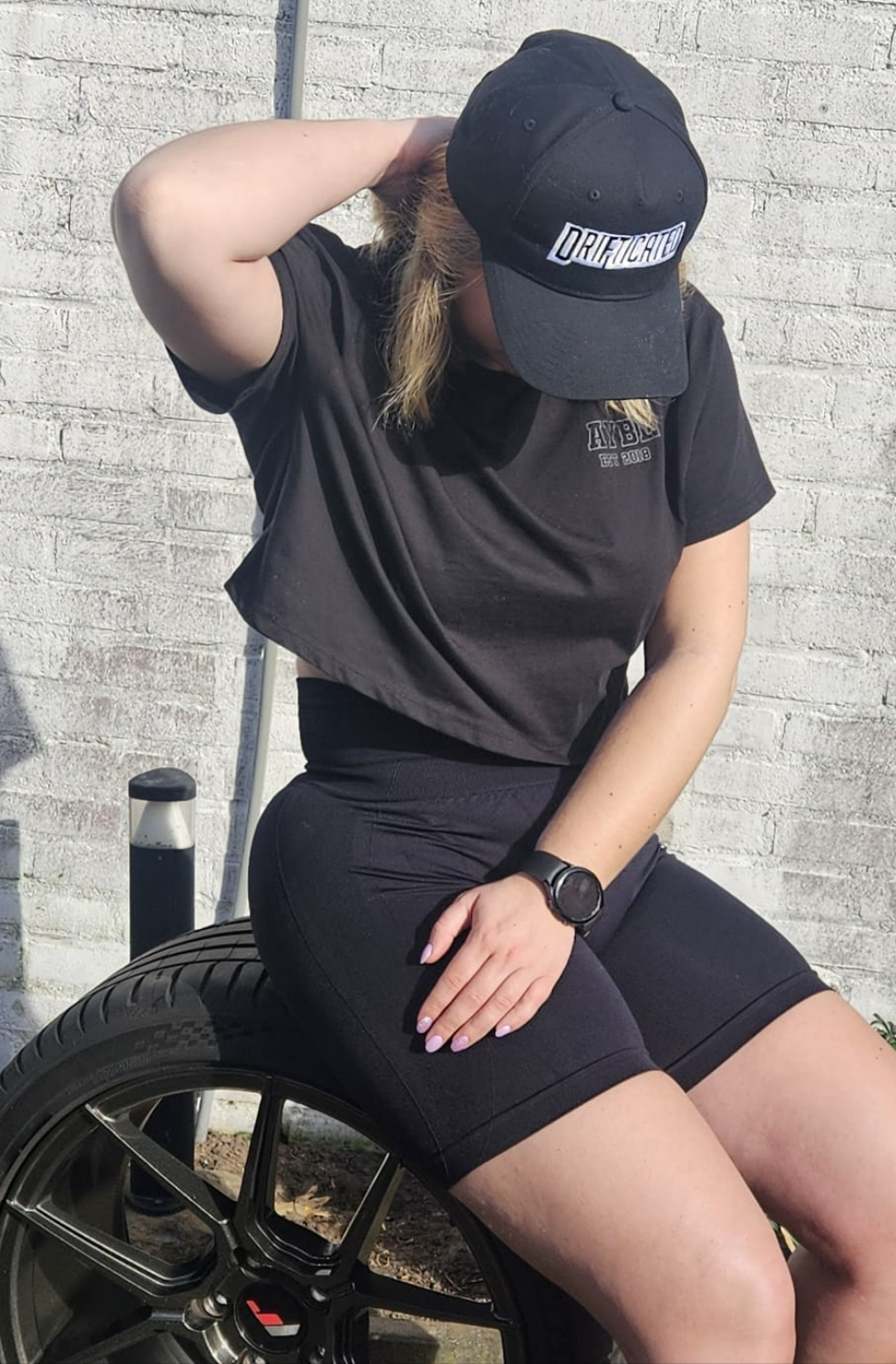 Driftcated 5-Panel Gebogen Strapback