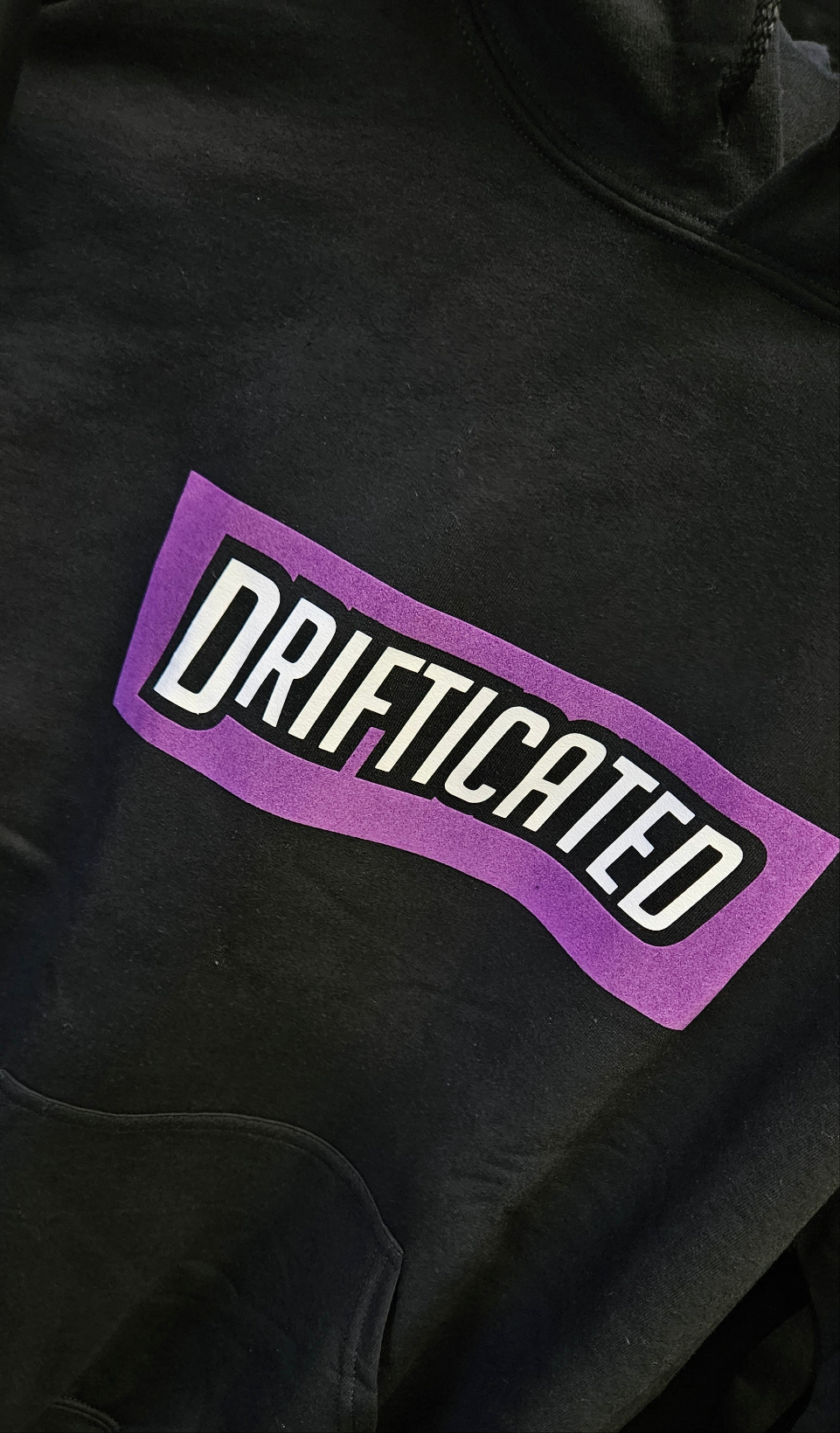 Drifticated OG flock Hoodie