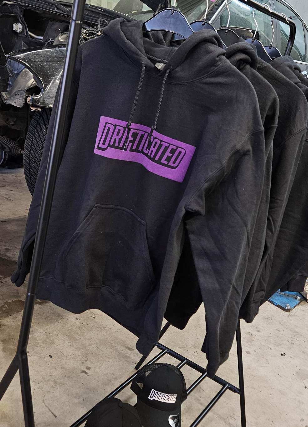 Drifticated Hoodie Purple