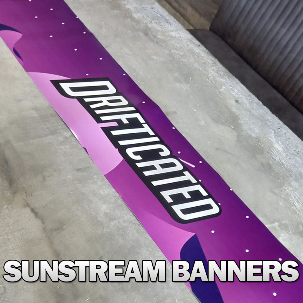 Drifticated Sunstream Banners