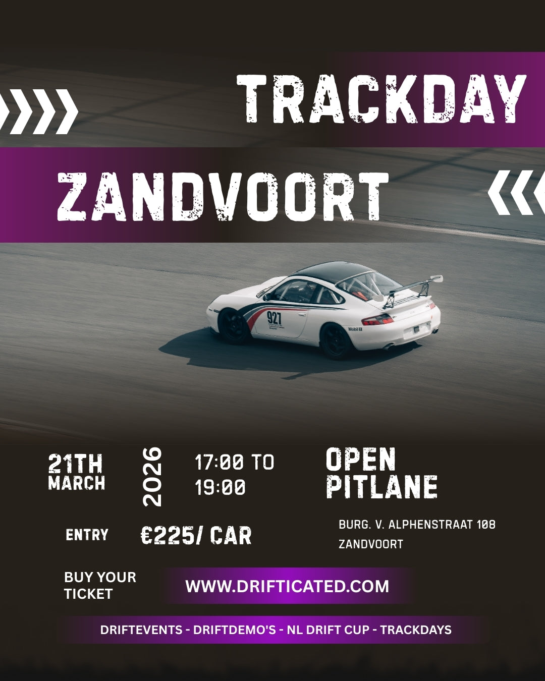 21-03-2026 Circuit Zandvoort trackday savonds open pitlane