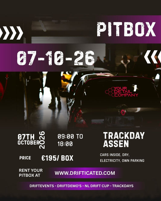 07-10 Pitbox Circuit Assen 08:00 - 18:00