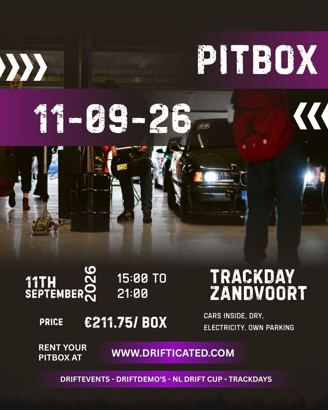 11-09 Pitbox Circuit Zandvoort 15u - > 21u