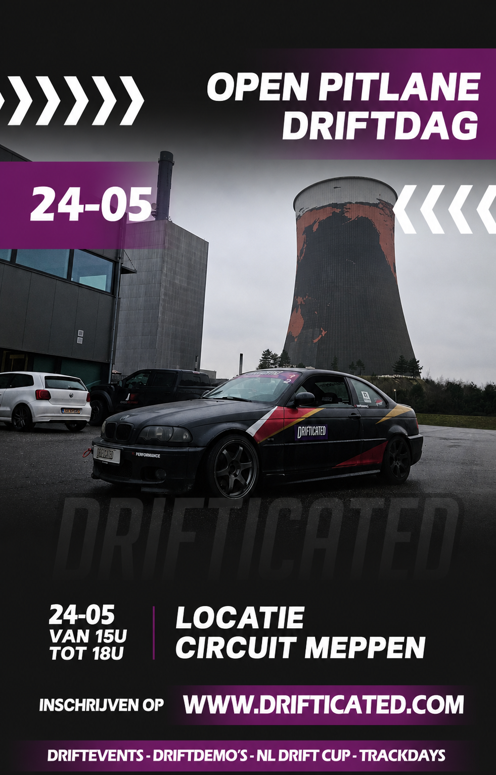 24-05-2026 Drifticated Drifting Open Pitlane Circuit Meppen 15:00 - 18:00